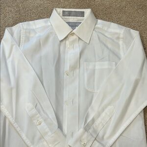 Nordstrom White Dress Shirt Tailored Formal